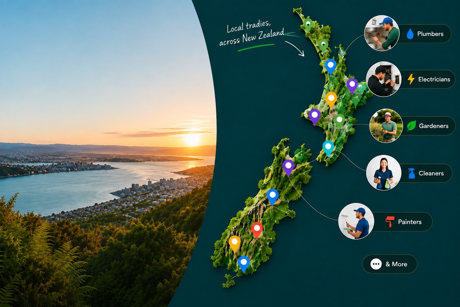 KiwiFix — trusted local tradies across New Zealand